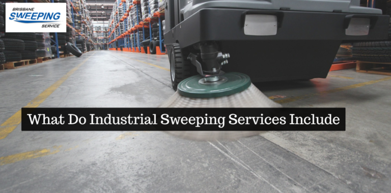 What Do Industrial Sweeping Services Include