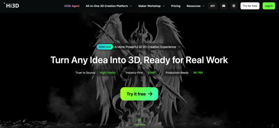 Hi3D: Reimagining Cultural Creativity Through AI-Powered 3D Design